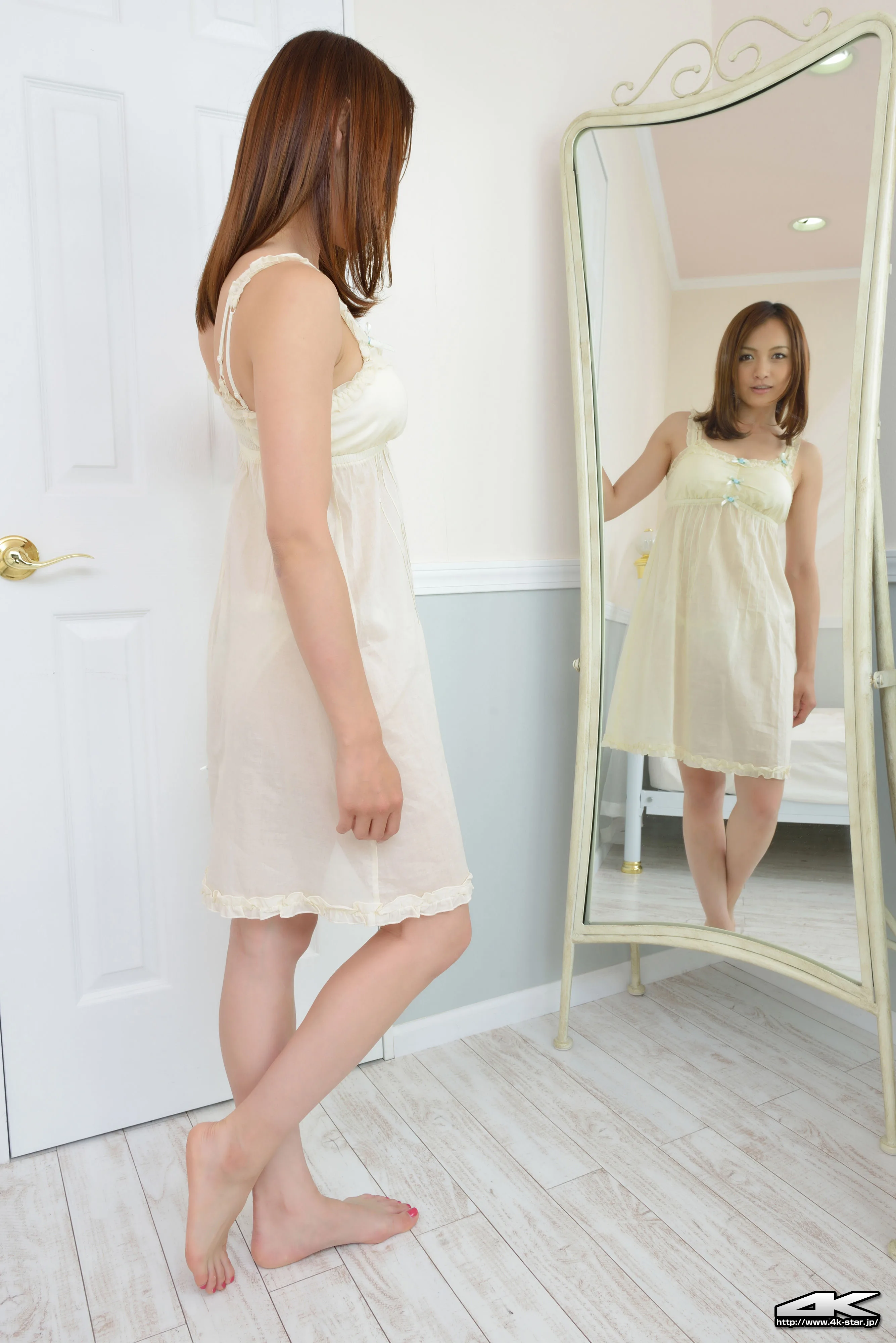 [4K-Star]NO.00054 Bộ ảnh "Áo yếm キャミソール" của Ito Haruna - 6
